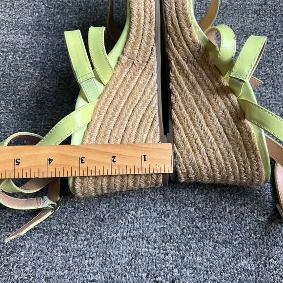 Vionic Lime Green Wedge Sandals - Picture 9 of 11